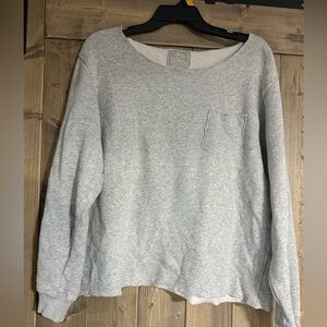 Aerie Light Gray Men's Crewneck Sweater